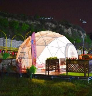 珠海河南球形帐篷-室外浪漫乐园